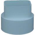 Genova Products 2in. X 3in. X 3in. Styrene Downspout Adapter S45233